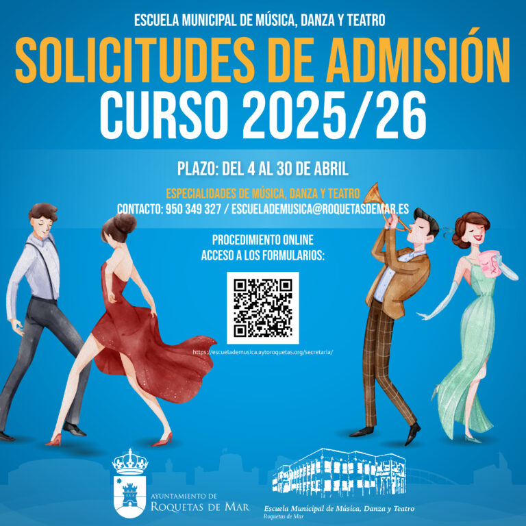 Solicitudes de admisión  curso 2025/26