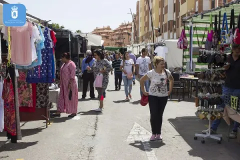 Mercado ambulante de Roquetas